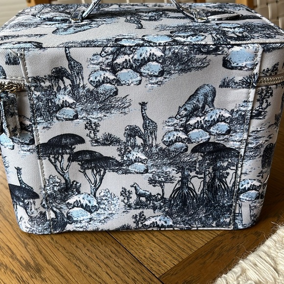 NWOT DIOR Beauty Vanity Case With Mirror Around The World Motif 2024 - Picture 4 of 8